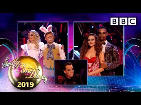 The judges vote and we say goodbye! 😢 - Halloween | BBC Strictly 2019