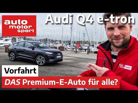 Audi Q4 e-tron (2021): DAS Premium-Elektroauto für alle? – Vorfahrt (Review) | auto motor und sport