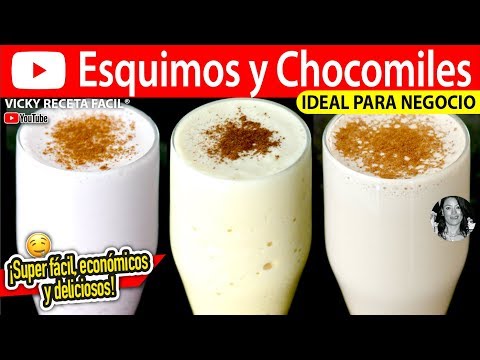 ESQUIMOS Y CHOCOMILES | #VickyRecetaFacil Video