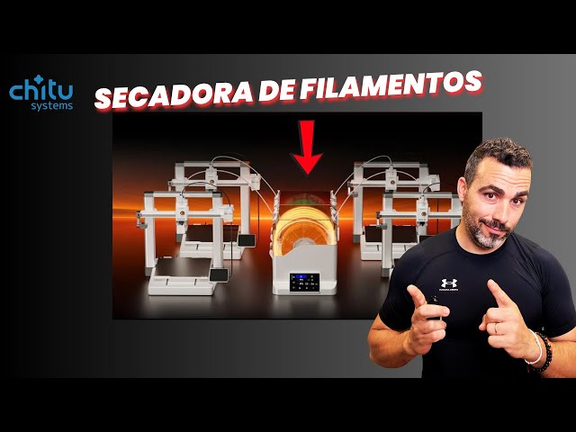 Vídeo relacionado con Chitu Systems Caja de almacenamiento de filamentos, repuesto para caja seca de filamentos E1, 2 bobinas, caja de secado de impresión 3D para 1,75 mm PLA, ABS, TPU, PETG