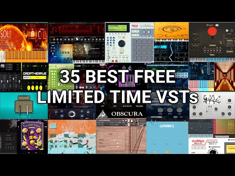 BEST 35 FREE VSTs (Limited Time) – Don’t Miss These INSANE Plugins! 🔥🎁