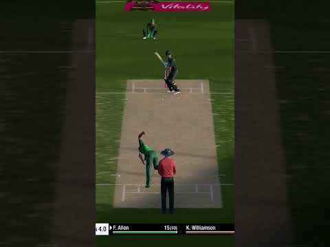 Brilliant half century by Allen Finn #t20 #sixes #fours #cricket19 #gameplay - YouTube