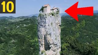 10 BUILDINGS in MIDDLE OF NOWHERE