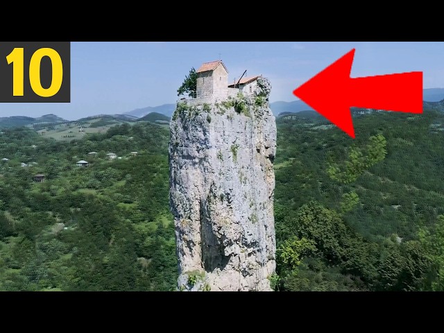 10 BUILDINGS in MIDDLE OF NOWHERE