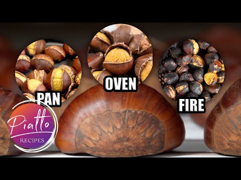 How to ROAST CHESTNUTS at Home in an Oven, in a Pan and on an Open Fire!