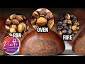 How To ROAST CHESTNUTS At Home In An Oven In A Pan And On An Open Fire