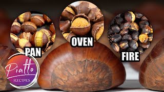 How to ROAST CHESTNUTS at Home in an Oven, in a Pan and on an Open Fire!