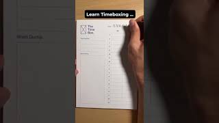 🎯 Time boxing: where every minute counts and Harvard agrees!