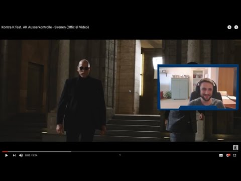 Blockbuster!  Kontra K feat. AK Ausserkontrolle - Sirenen (Official Video) / Reaction