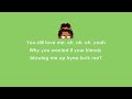 Jessie Reyez - F*** Being Friends (Lyrics) Jessie Reyez - F*** Being Friends (Lyrics)