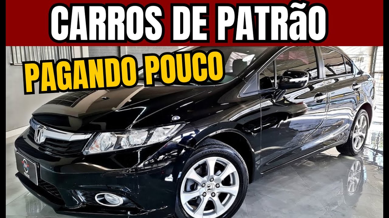 5 CARRÕES QUE ERAM SÓ PRA CHEFE E HOJE ESTÃO BARATOS!