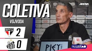 COLETIVA VOJVODA | AO VIVO | São Paulo x Santos - Paulistão 2026