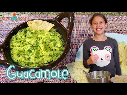How To Make Classic Guacamole | Easy and Delicious | Kids Are Great Cooks