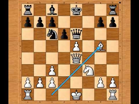 Takav potez vredi pažnje ‼️  ALEKHINE vs EVANSON # 2100