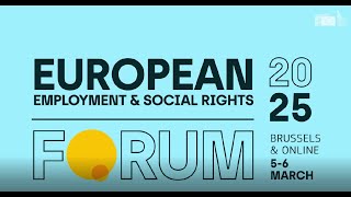 European Employment & Social Rights Forum 2025: Skills for a Competiti
