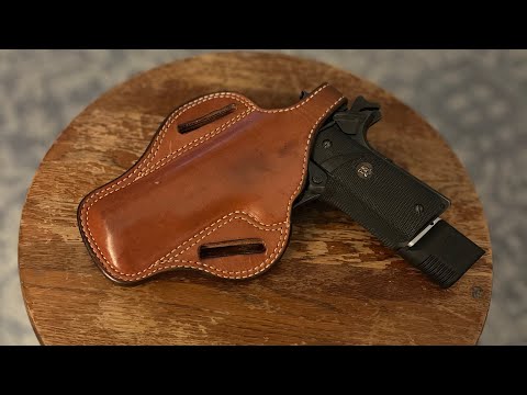 Bianchi 7L “SHADOW” 1911 leather holster review