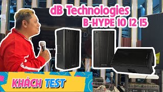 Video thumbnail for ĐÁNH GIÁ CHẤT ÂM LOA Ý | dB Technologies B-HYPE 10 12 15 Active | THỰC TẾ THẾ NÀO by Thiên Vũ Audio