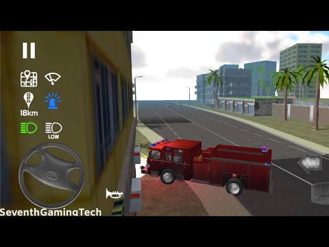 Call for Fire Rescue Truck🔥🚒Fire Engine Simulator Mobile Gameplay (Android, iOS) FHD