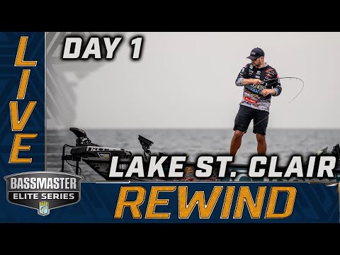 2023 Bassmaster LIVE at Lake St. Clair - Day 1
