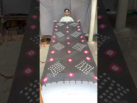 Batik design on Dupatta 🤫