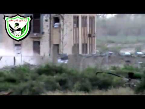 رصد لاستهداف تجمعات قوات النظام في مبنى المسمكة داخل مطار دير الزور العسكري من قبل لواء الشهيد فيصل العكيدي