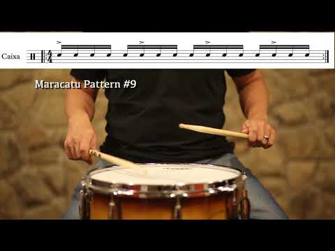Maracatu Caixa Rhythms #8-9