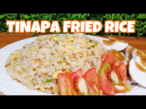 TINAPA FRIED RICE|BREAKFAST RECIPE