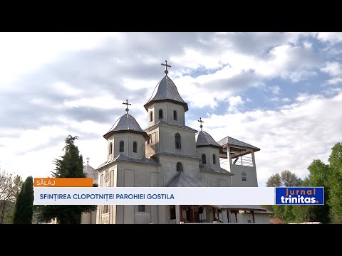 Sfințirea clopotniței Parohiei Gostila