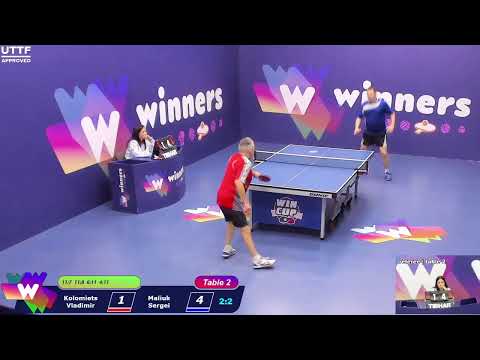 WINners CUP table 2  05.11 Kolomiets Vladimir - Maliuk Sergei  21:45