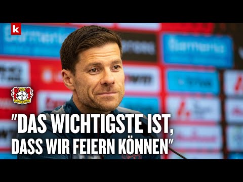 Video Thumbnail: Xabi Alonso über möglichen Meister-Platzsturm: "Danach wird der Rasen hoffentlich gut sein"