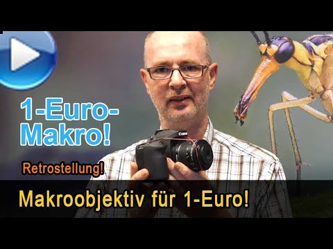 Makroobjektiv für 1 Euro!