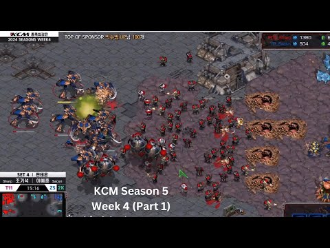 [Starcraft] Bình luận: KCM Season 5 Week 4 (Part 1) (4 matchups cụ thể trong phần mô tả)