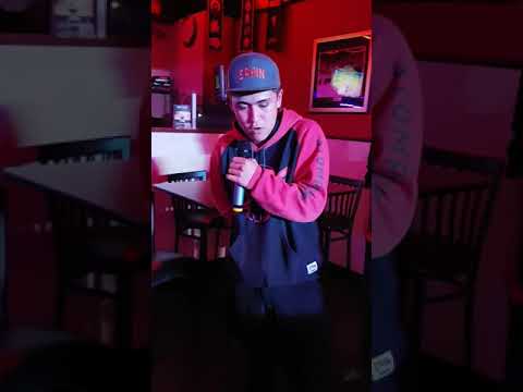 Chris Spencer my cousin rapping in my wedding