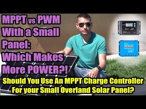MPPT vs PWM Solar Charge Controllers With A Small Panel: Is MPPT Still Better?