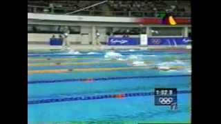 Michael Phelps debuta a los 15 años en Sidney 2000