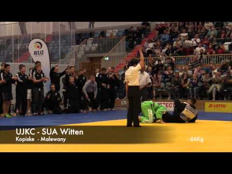 1. Bundesliga, 3.KT 2015, 5. Kampf Kopiske - Malewany 66kg