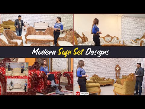 YT815 Best 6 Modern Wooden Sofa Designs 2025 | Wooden Sofa Set Design Ideas Video