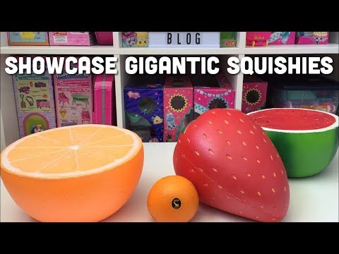 Showcase Slow-Rise Gigantic Squishies Squishy Package | Toy Tiny Video