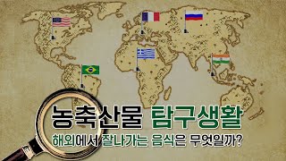 해외에서 잘 나가는 음식은 무엇일까? | 농축산물 탐구생활
