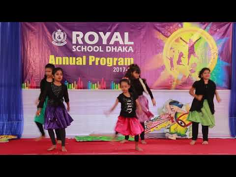 Annual Program 2017-18 Royal School Dhaka: Waka Waka Dance Performance
