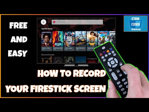 How to record your fire stick screen, FREE and EASY [NEW FOR 2020]