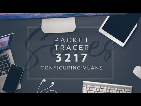 3217 Packet Tracer 3.2.1.7 - Configuring VLANs