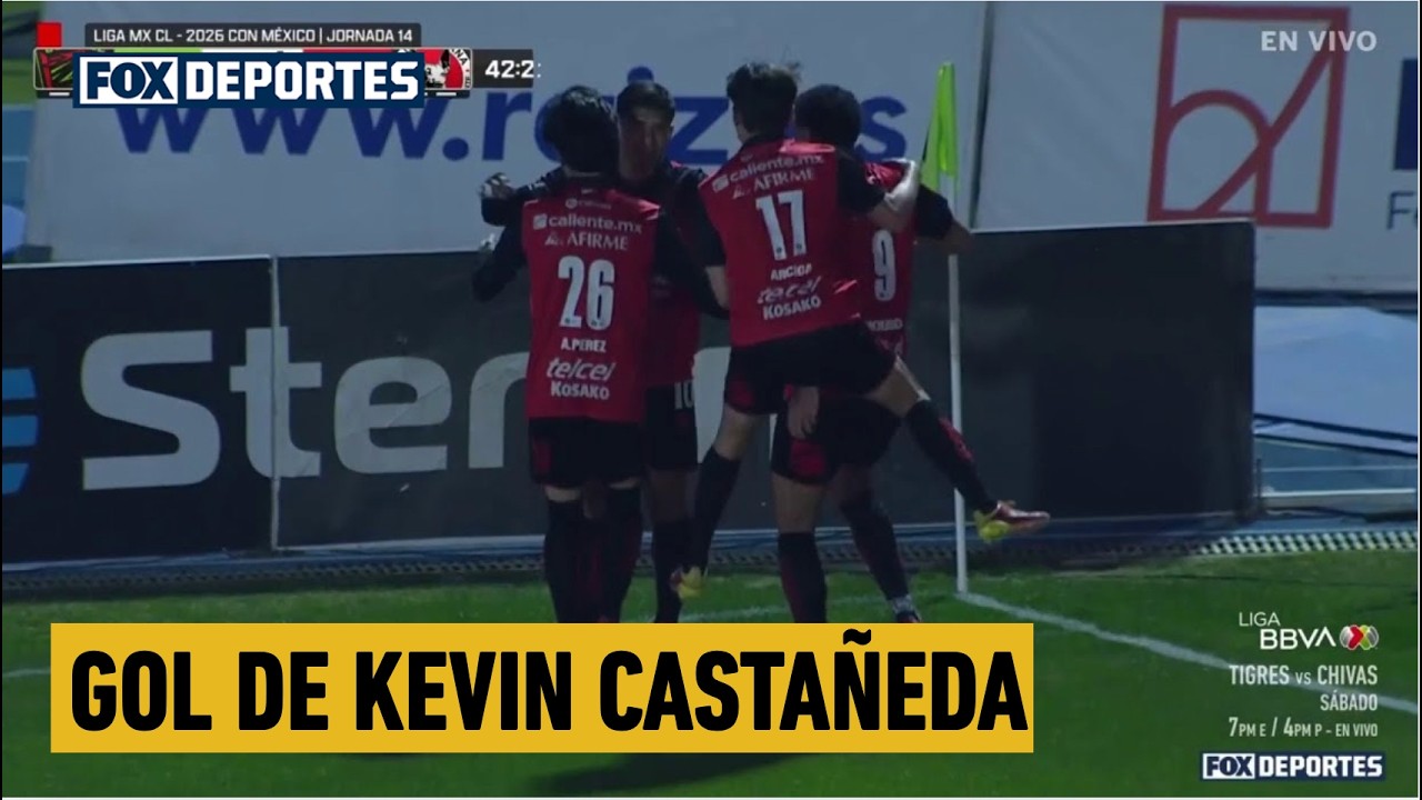 😎⚽ GOL DE KEVIN CASTAÑEDA | FC Juárez 0-1 Tijuana | Jornada 14 | Liga MX