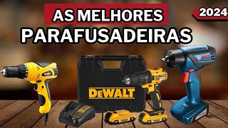 Melhores Parafusadeiras de 2024 / Furadeira e Parafusadeira / Tem Parafusadeira Barata e Outras.