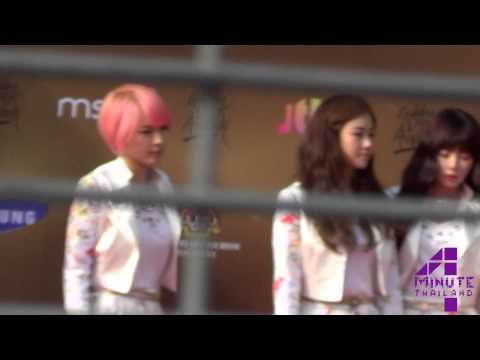 [Fancam] 130115 4minute Red Carpet at Golden Disk Award in KL by 4minutethailand