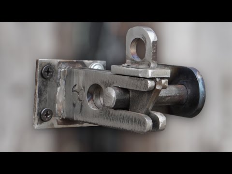 Sliding door lock DIY Homemade Door Lacth