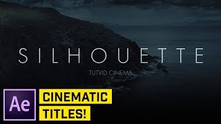 Clean Cinematic Titles in After Effects CC