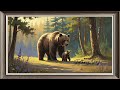 FRAMED FREE FATHER S DAY TV ART VINTAGE SCREENSAVER BACKGROUND OIL PAINTING NO MUSIC WALLPAPER 4K