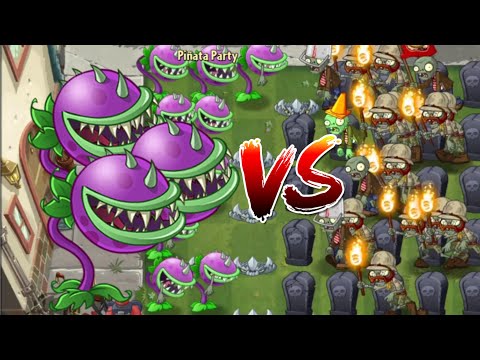 Chompers ATTACK | Plants vs Zombies 2 Gameplay