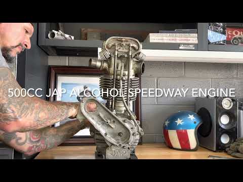 Converting 500cc J.A.P. Alcohol Speedway Race engine to run on Gasoline Billy Lane